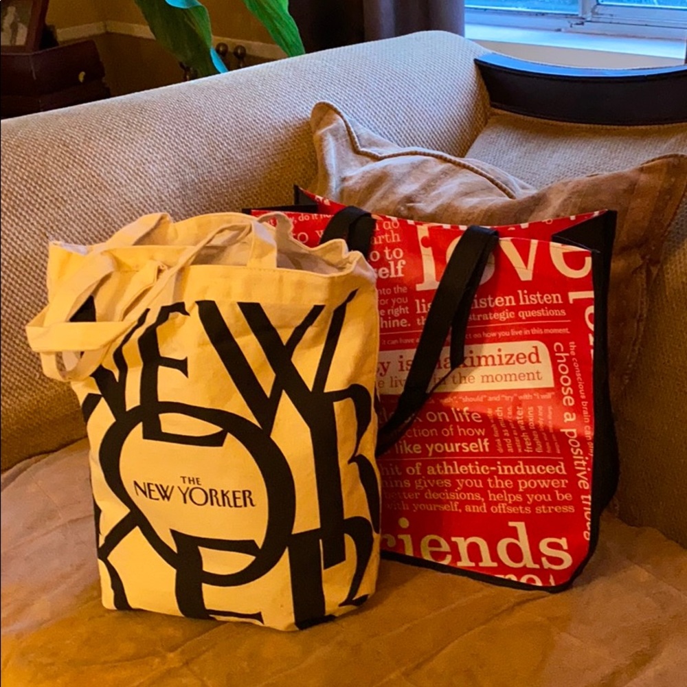 SOLD 2 bags for $5! Lululemon + The New Yorker